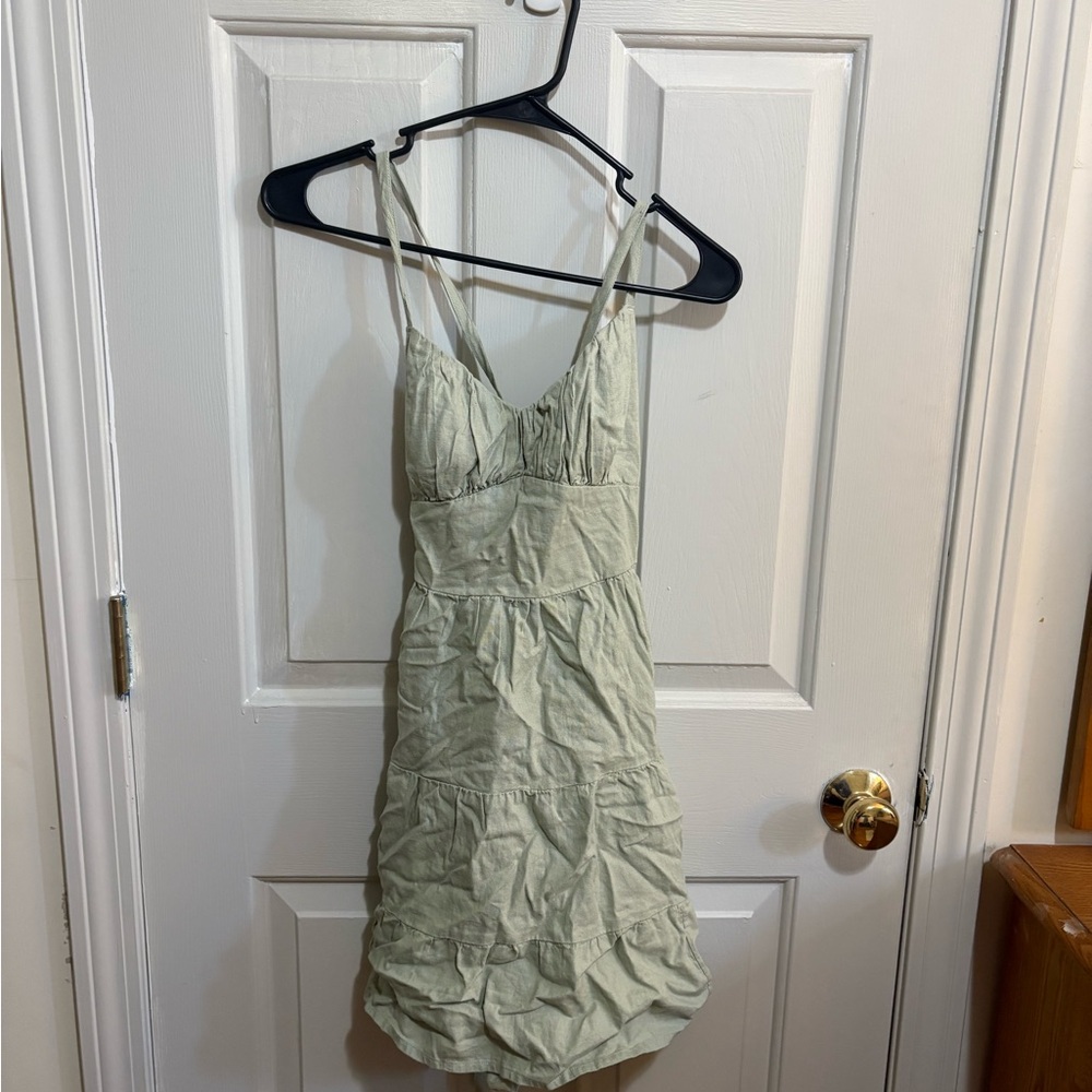 Sage Green Hollister Dress
